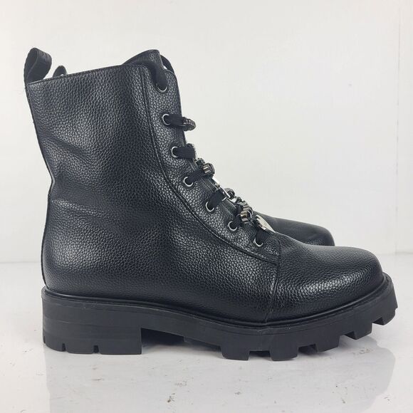 Karl Lagerfeld Paris Everyday Cold Weather Mela Combat Boot 9.5 M - Picture 3 of 11